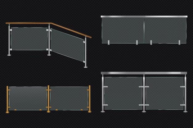 Balcones y barandillas en vidrio templado — Grupo Industrial RobMat, Zona Este