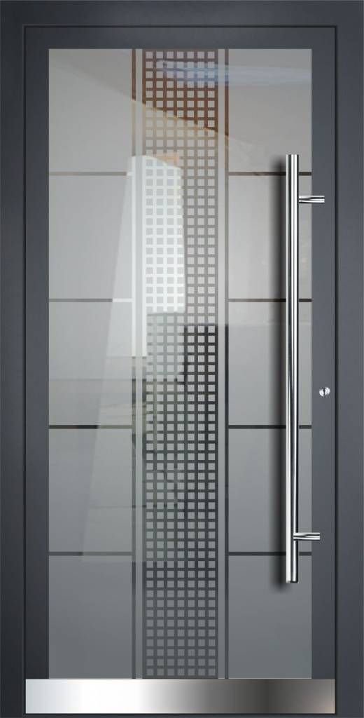 Puertas de aluminio — Grupo Industrial RobMat, Zona Este