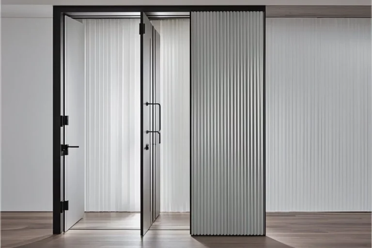 Puertas pivotantes — Grupo Industrial RobMat, Zona Este