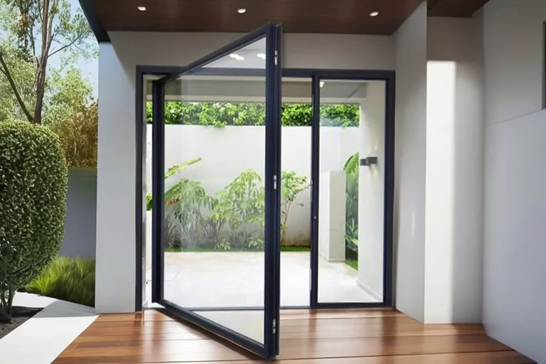 Puertas pivotantes — Grupo Industrial RobMat, Zona Este