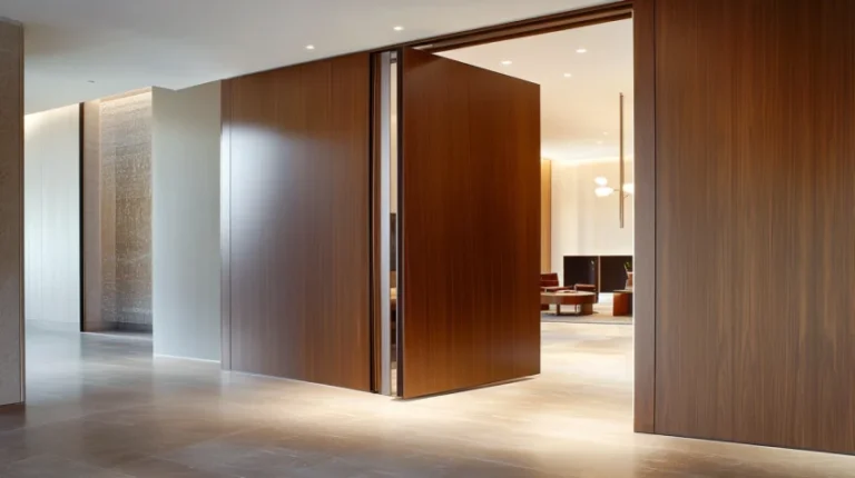 Puertas pivotantes — Grupo Industrial RobMat, Zona Este