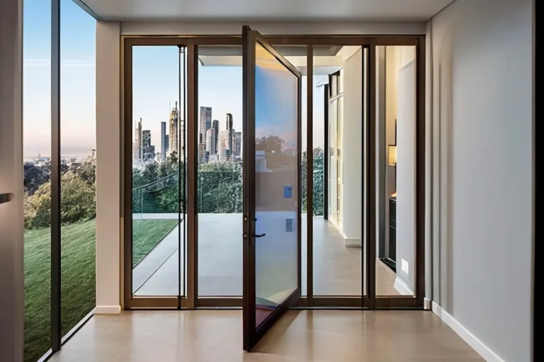 Puertas pivotantes — Grupo Industrial RobMat, Zona Este